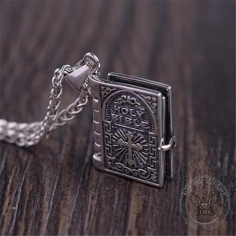 The Holy Bible Sterling Silver Pendant