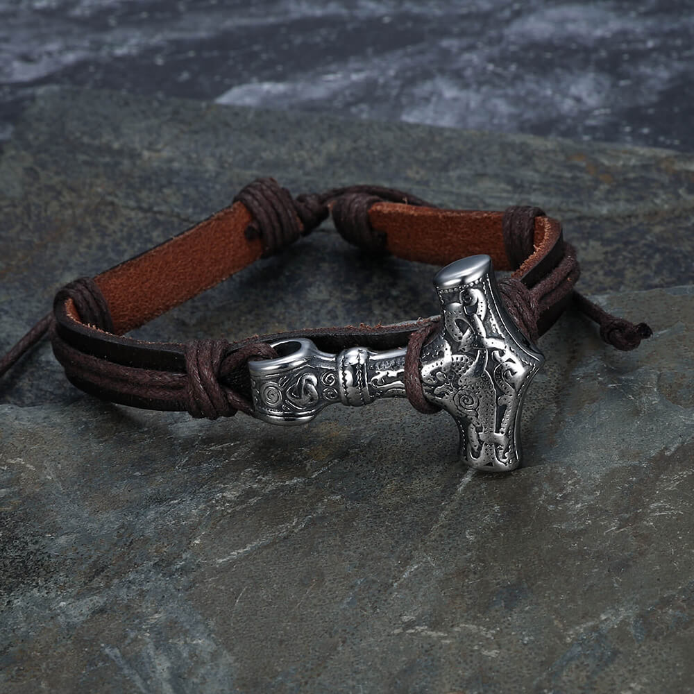 Serpent of Midgard Bracelet - Vikingspiritjewellery