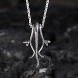 Three Snakes Stainless Steel Pendant08 | Gthic.com