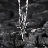 Three Snakes Stainless Steel Pendant01 | Gthic.com