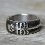 Till Death Do Us Part Stainless Steel Ring 01 | Gthic.com