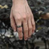 Till Death Do Us Part Stainless Steel Ring 02 | Gthic.com