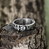 Till Death Do Us Part Stainless Steel Ring 04 | Gthic.com