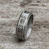Tree Of Life Knot Stainless Steel Viking Band Ring | Gthic.com