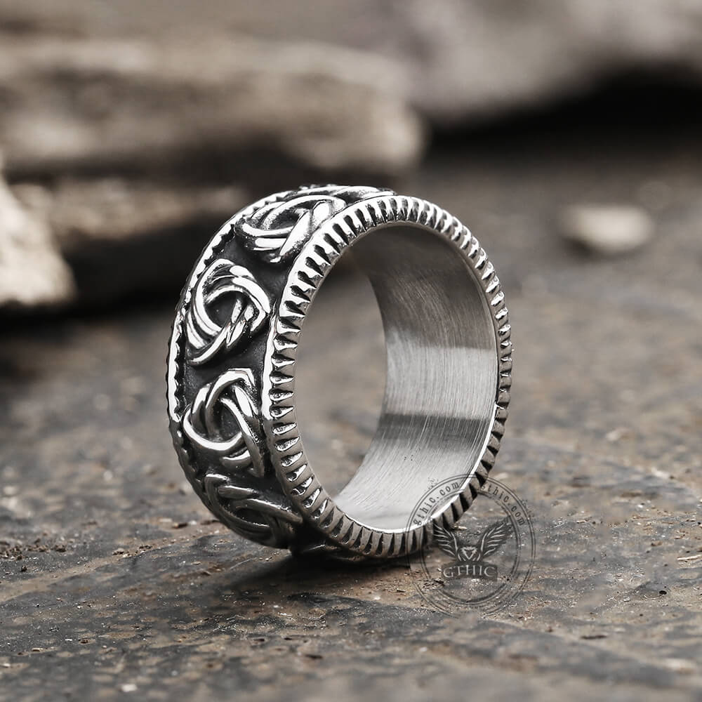 Triquetra Mammen Stainless Steel Ring