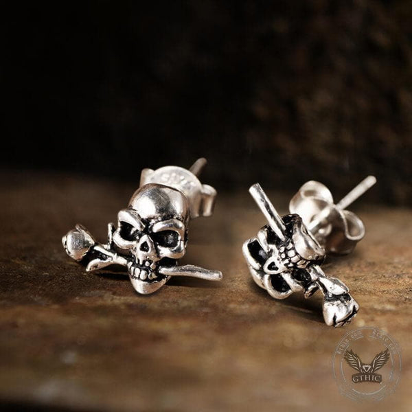 Peora 316L Stainless Steel Silver Tone Skull Stud Earrings For Men Boys  PX9ME03SS Buy Peora 316L Stainless Steel Silver Tone Skull Stud Earrings  For Men Boys PX9ME03SS Online at Best Price in