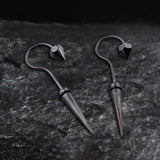 Umbrella Stainless Steel Punk Earrings | Gthic.com
