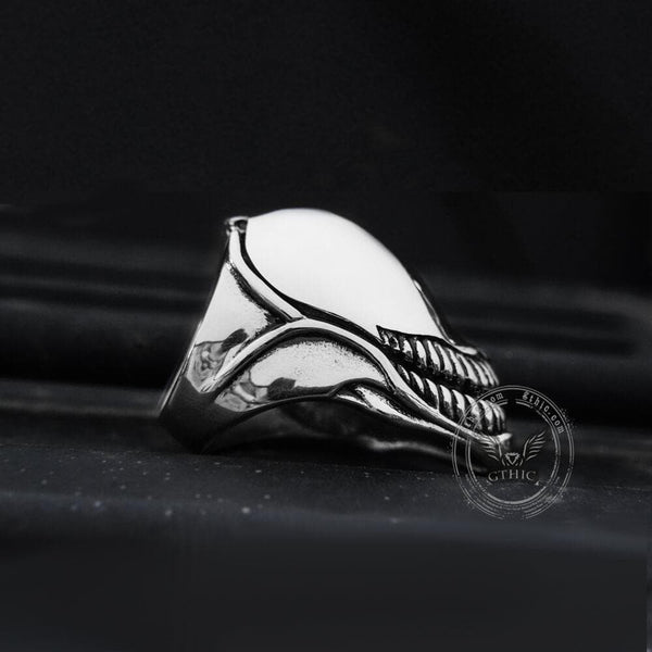 Unique Skull Stainless Steel Openable Ring