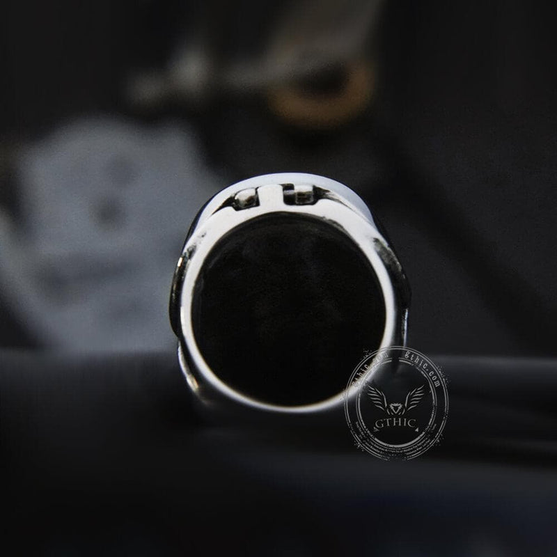 Unique Skull Stainless Steel Openable Ring