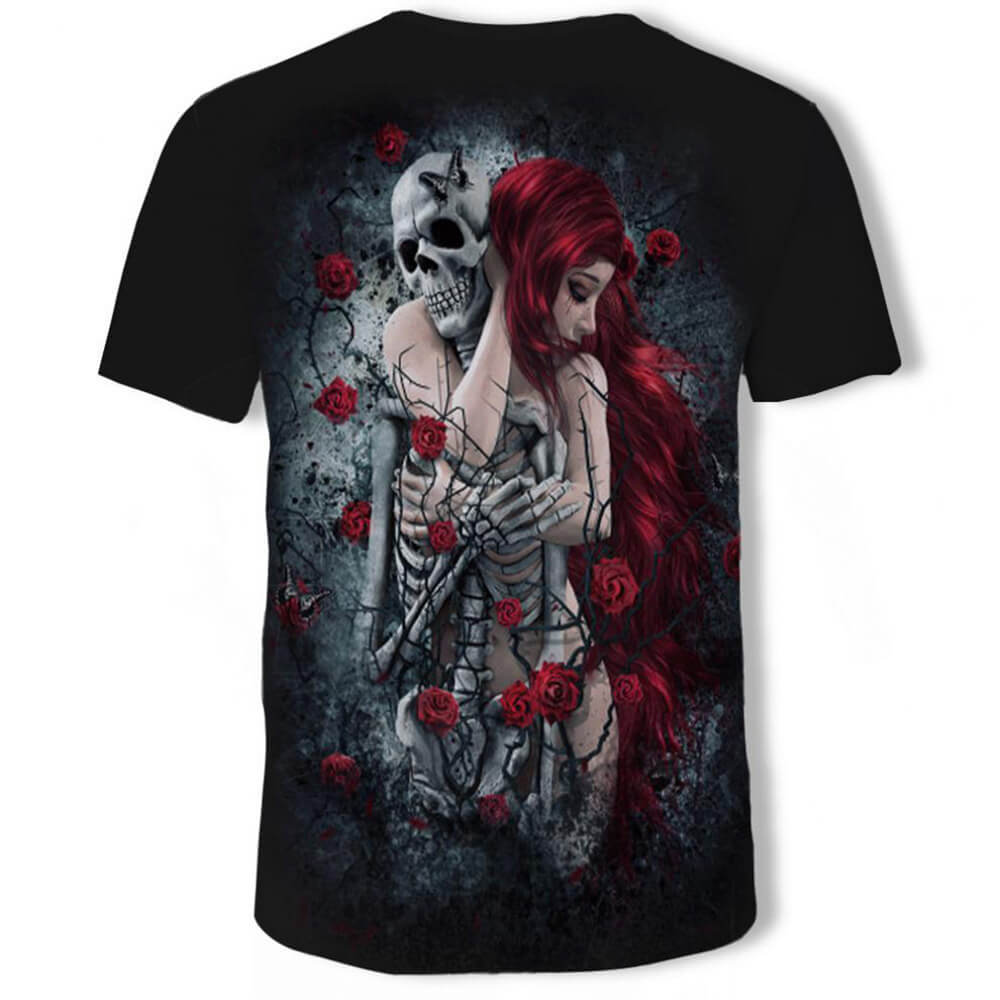 Until My Last Breath Polyester Goth T-Shirt | Gthic.com