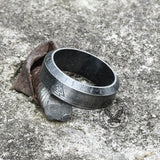 Valknut Runes Stainless Steel Viking Ring