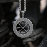 Vegvisir Viking Compass Stainless Steel Pendant
