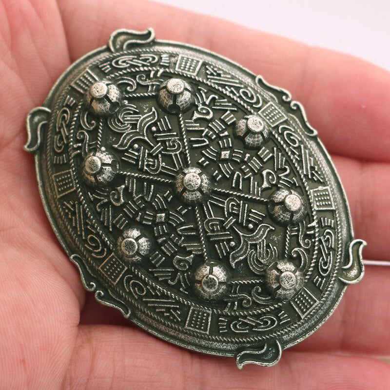 Viking Zinc Alloy Turtle Fibula Brooch | Gthic.com
