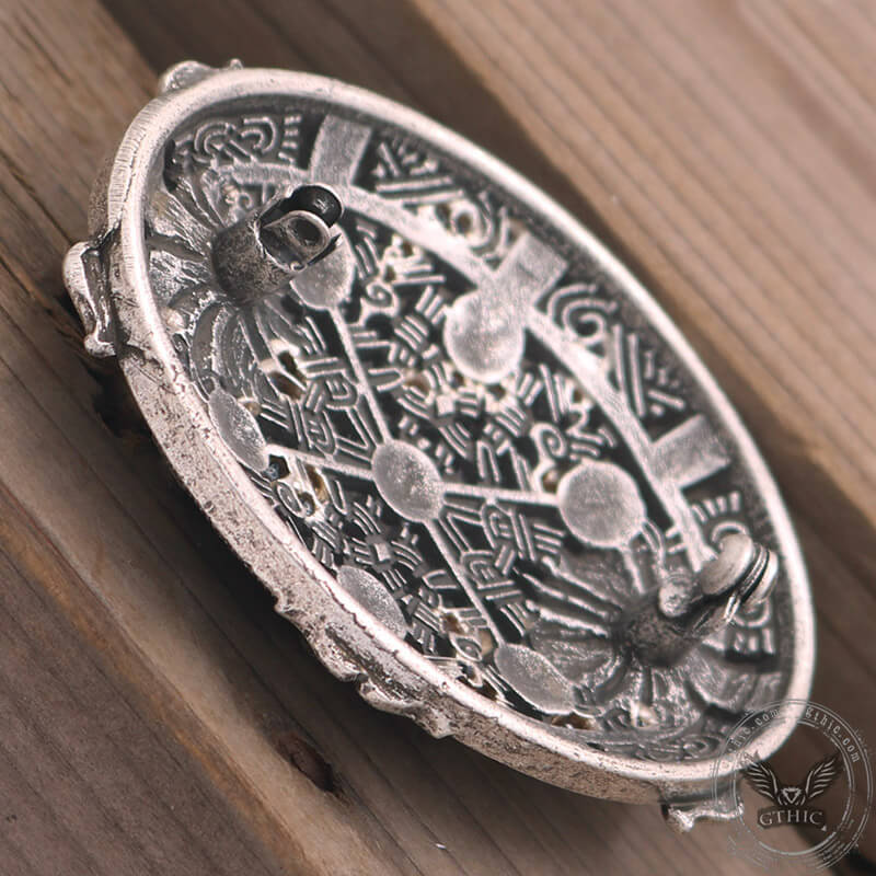 Viking Zinc Alloy Turtle Fibula Brooch