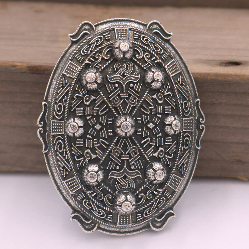 Viking Zinc Alloy Turtle Fibula Brooch | Gthic.com