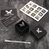 Vintage Butterfly Stainless Steel Animal Ring