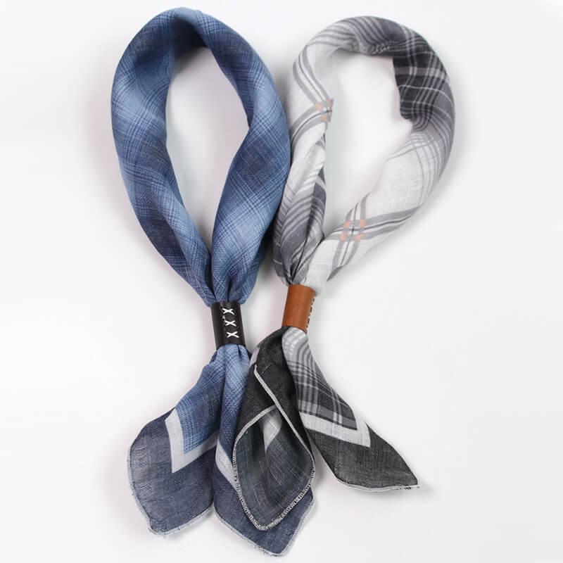 Vintage Checkered Square Scarf01 | Gthic.com