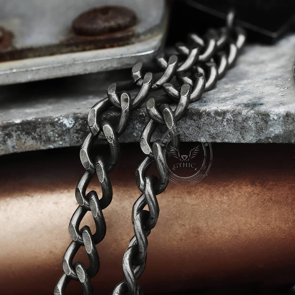 Vintage Me VS Me Stainless Steel Dumbbell Bracelet