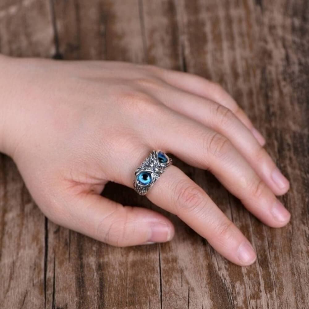 Vintage Owl Sterling Silver Animal Ring – GTHIC