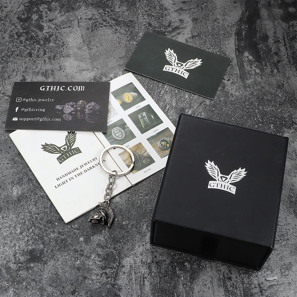 Vintage Spartan Helmet Brass Cufflinks Tie Clip