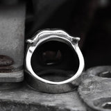 Vintage Tiger Stainless Steel Animal Ring