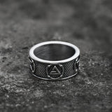 Witchers Elements Signs Stainless Steel Ring