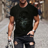 Wolf Head Dreamcatcher Polyester T-shirt