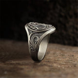 Yggdrasil Stainless Steel Viking Signet Ring